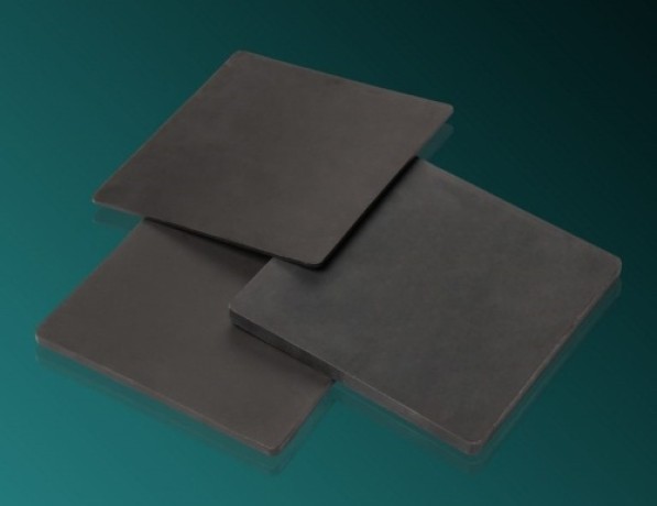 Арфлон пластина темно-серая CF20 60х290х290 мм фото