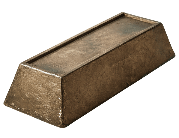 Чушка бронзовая литая БрО8Ц4 ГОСТ 493-79 фото