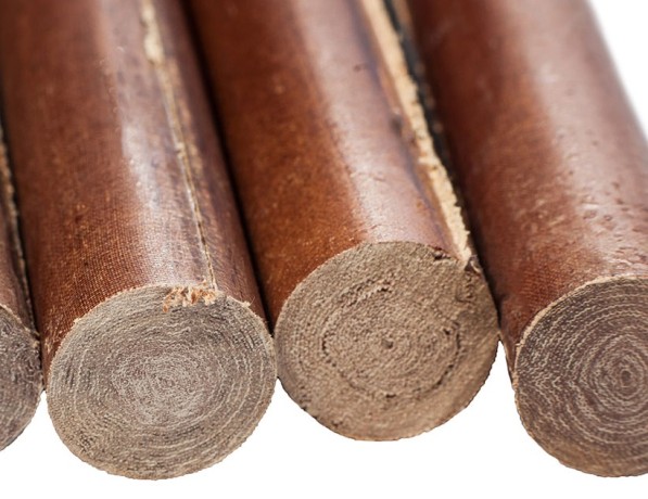 Стержень из гетинакса электротехнический I 55х1000 мм ТУ 16-5755565.0118.01-89 фото