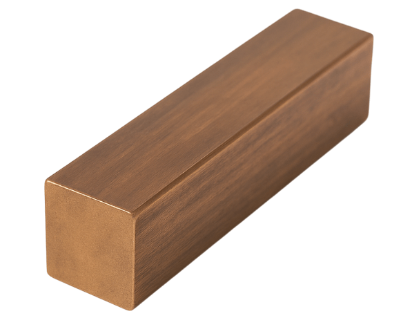 Квадрат бронзовый х/д БрАЖН10-4-4 5х5 мм ГОСТ 1628-2019 фото
