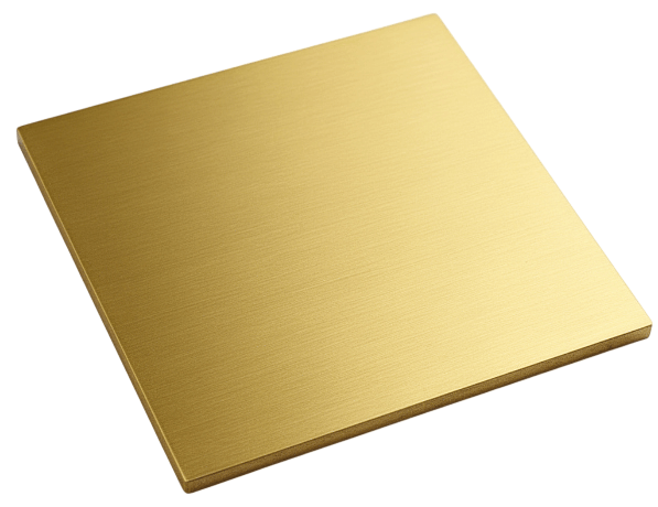 Лист латунный х/к ДПРНП Л80 0,9х600х1500 мм ГОСТ 2208-2007 фото