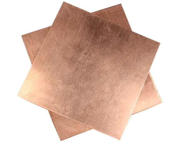 Пластина медная луженая для гальваники М1 0,1х25х100 мм ГОСТ 1173-2006 фото