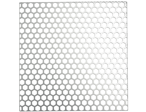 Сетка нержавеющая перфорированная 12Х18Н9Т 35х35х2,5 мм фото